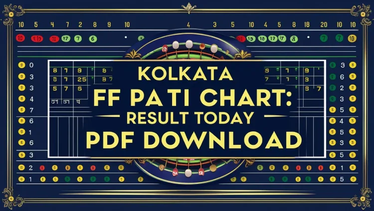 kolkata ff patti chart